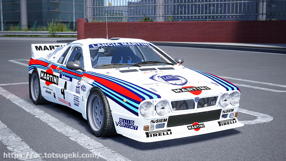 Assetto Corsa】ランチア ラリー037 EVO グループB | GrB Lancia 037