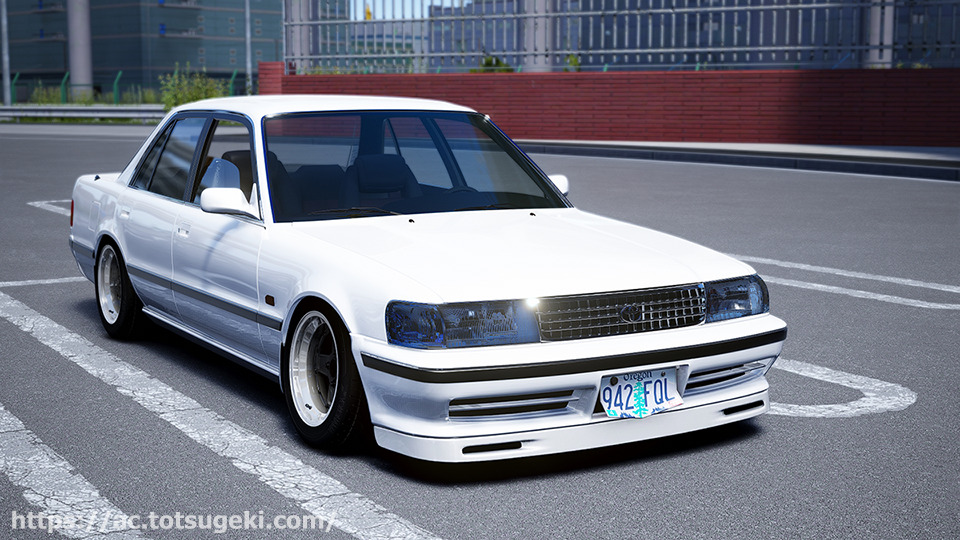 特別仕様 80系 クレシーダ CRESSIDA エンブレム 白/金 生産終了 【超