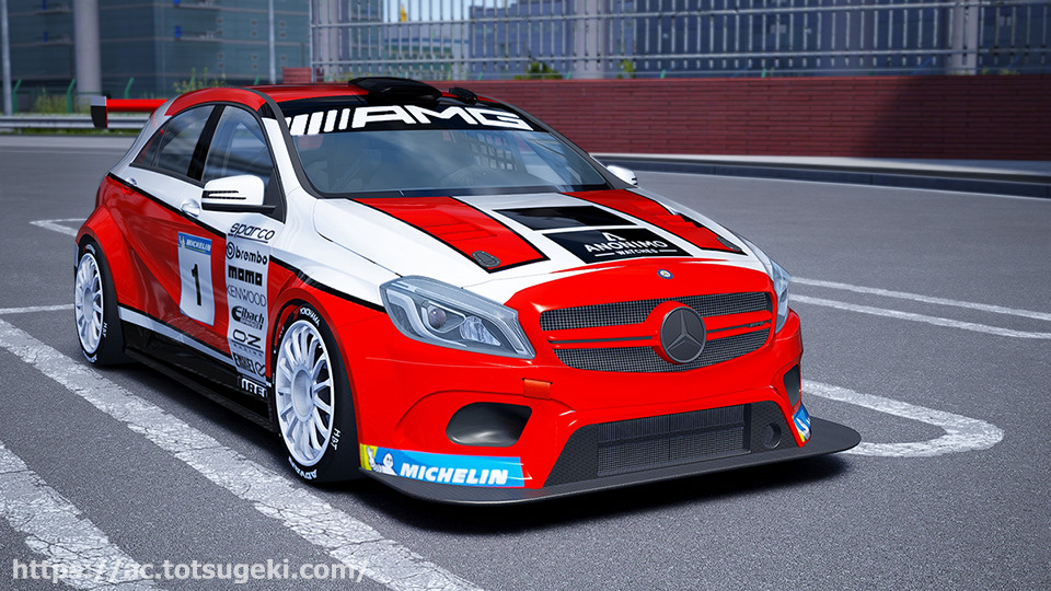 WRC Mercedes-Benz A45 AMG