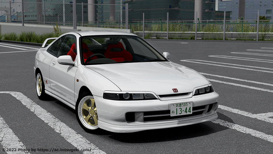 Assetto Corsa】インテグラ（INTEGRA） DC2 タイプR ターボ | Honda Integra Type R (DC2)  Turbo | アセットコルサ car mod