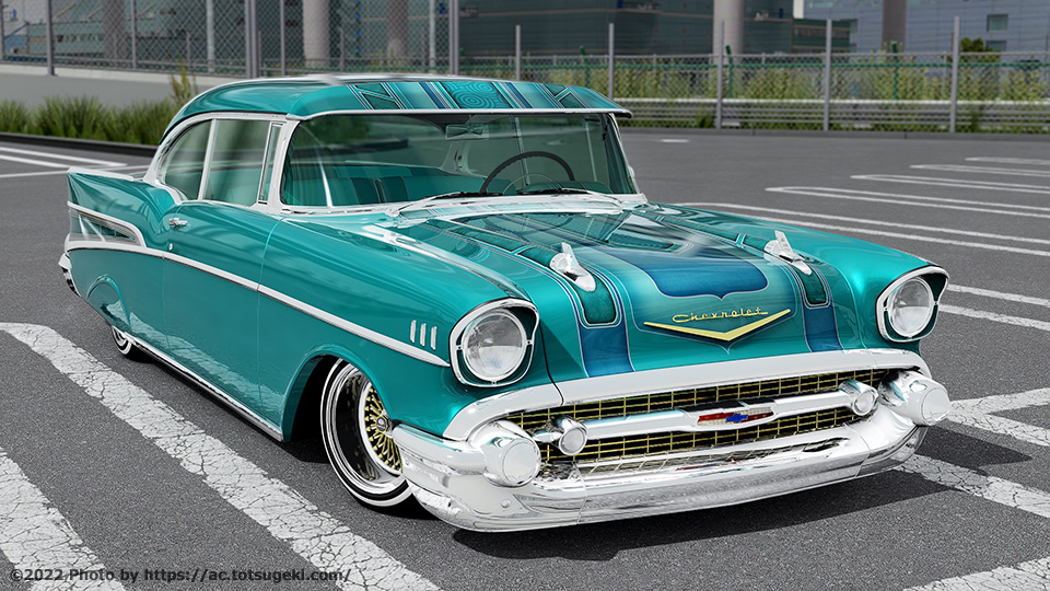 Assetto Corsa】シボレー・ベル・エアー 1957 | Chevrolet Bel Air 1957 | アセットコルサ car mod