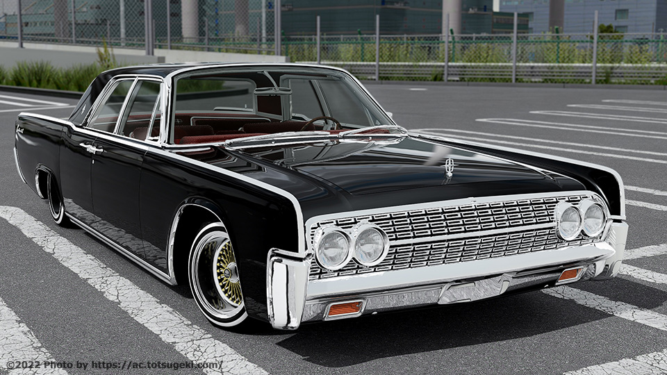 Assetto Corsa】リンカーン・コンチネンタル 1962 | 1962 Lincoln Continental | アセットコルサ car  mod