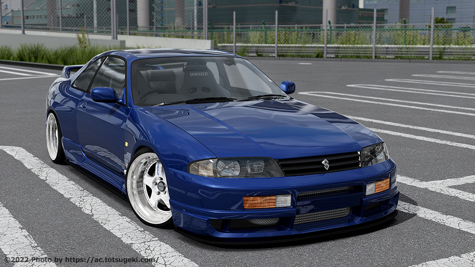 Assetto Corsa】スカイライン R33 GTS25t タイプM E-ECR33 | Nissan