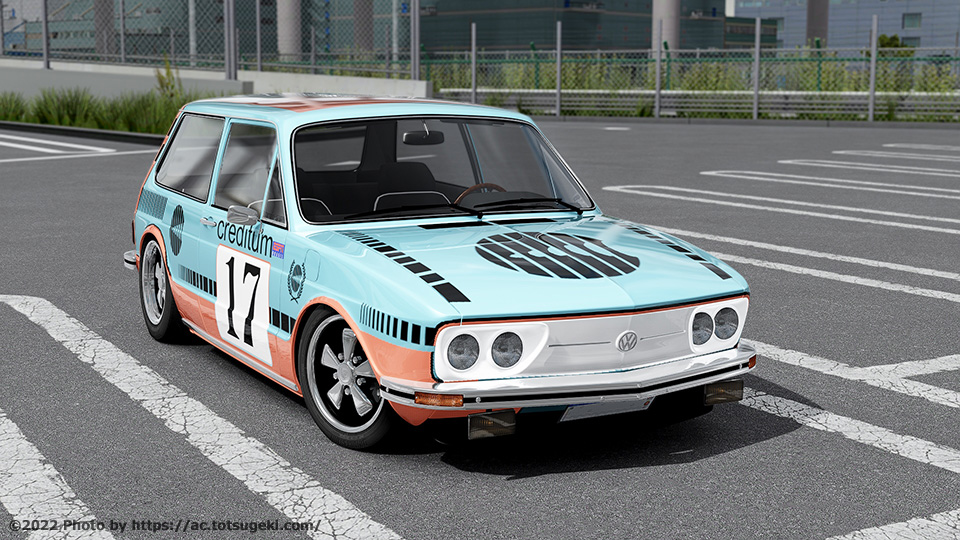 Assetto Corsa】フォルクスワーゲン・ブラジリア 1980 (BETA 2.0