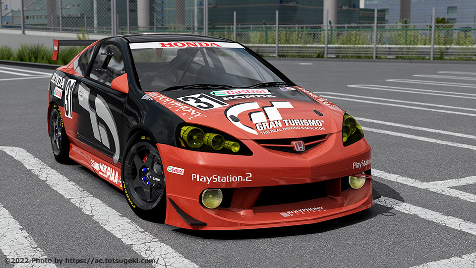 Assetto Corsa ホンダ インテグラ タイプr ツーリングカー グランツーリスモ エディション Lm Lm Honda Integra Type R Touring Car Gran Turismo Edition アセットコルサ Car Mod