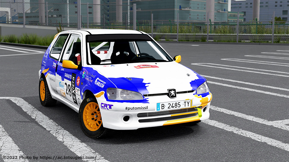 Assetto Corsa】プジョー ・106 ラリー グラベル | Peugeot 106 Rallye 